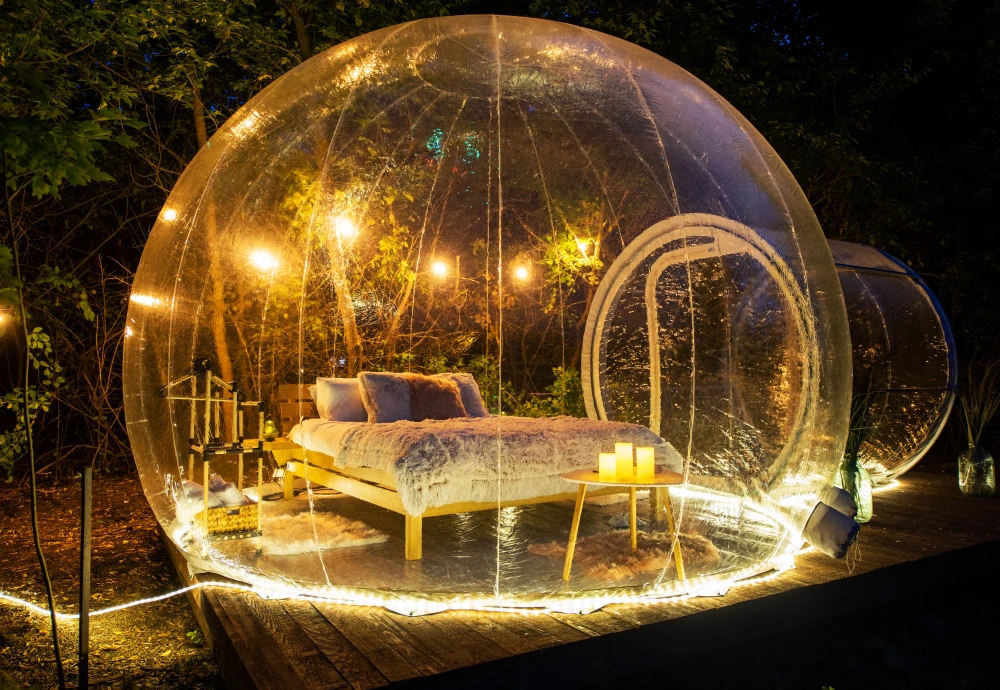 pvc inflatable bubble tent